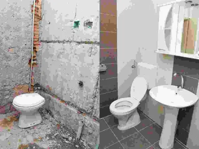 Total bathroom remodel