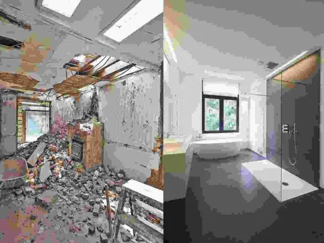 Home interior renovation project