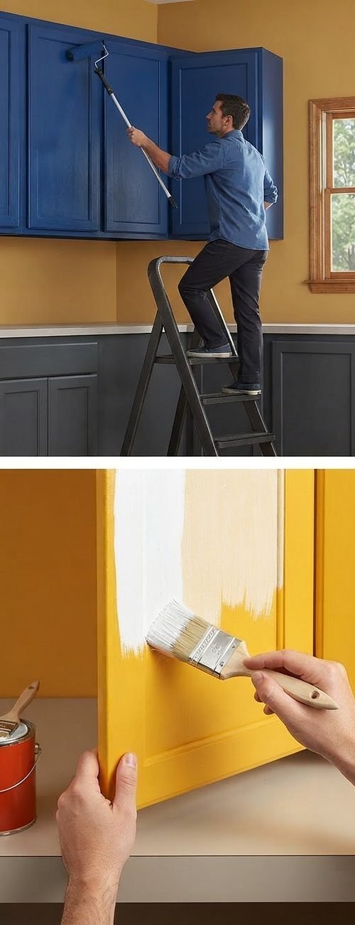 Cabinet painting