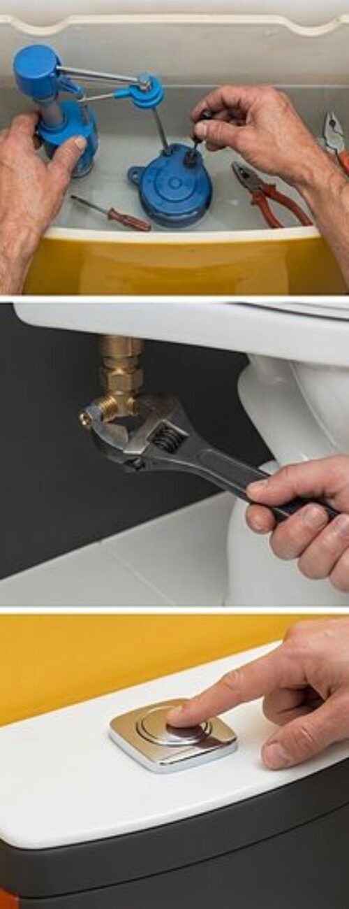 Toilet repairs and installation